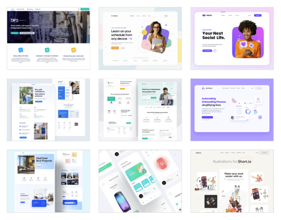 High converting landing pages - mobile.